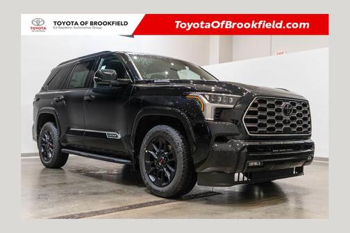 Midnight Black 2026 Toyota Sequoia Platinum