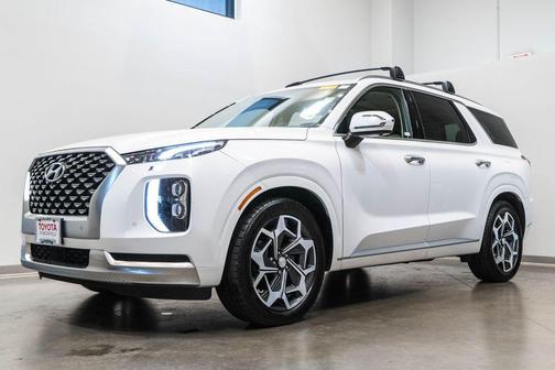 Hyper White 2021 Hyundai PALISADE Calligraphy