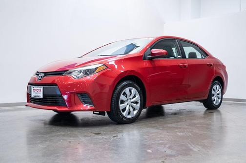 Barcelona Red Metallic 2016 Toyota Corolla LE