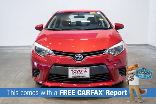 Barcelona Red Metallic 2016 Toyota Corolla LE