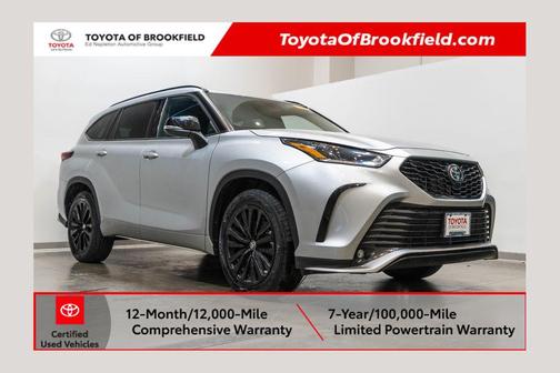 Celestial Silver Metallic 2025 Toyota Highlander XSE