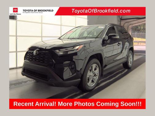 Midnight Black Metallic 2025 Toyota RAV4 Hybrid XLE