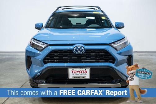 Cavalry Blue 2024 Toyota RAV4 Hybrid SE