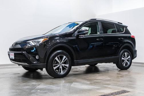 Black 2018 Toyota RAV4 XLE