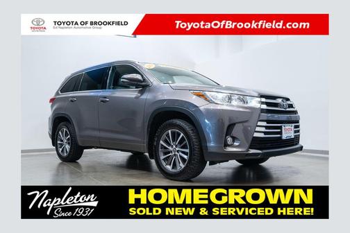Predawn Gray Mica 2018 Toyota Highlander XLE