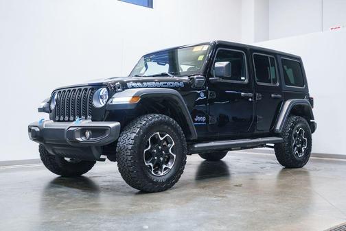 Black Clearcoat 2023 Jeep Wrangler 4xe Rubicon