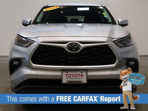 Celestial Silver Metallic 2024 Toyota Highlander LE