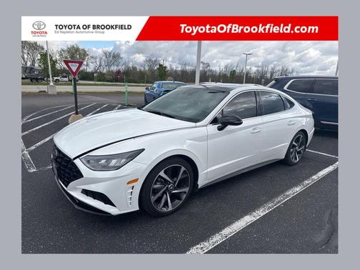 Serenity White 2023 Hyundai SONATA SEL Plus