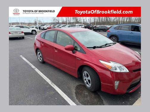 Barcelona Red Metallic 2012 Toyota Prius Two