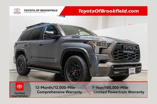 Magnetic Gray Metallic 2024 Toyota Sequoia TRD Pro