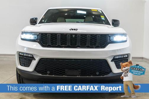 Bright White Clearcoat 2024 Jeep Grand Cherokee Limited