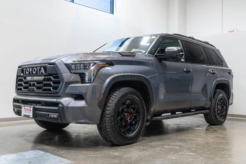 Magnetic Gray Metallic 2023 Toyota Sequoia TRD Pro