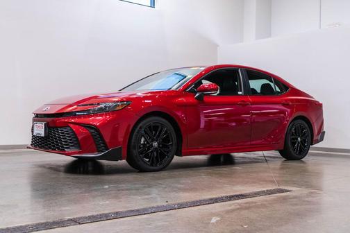 Red 2025 Toyota Camry SE