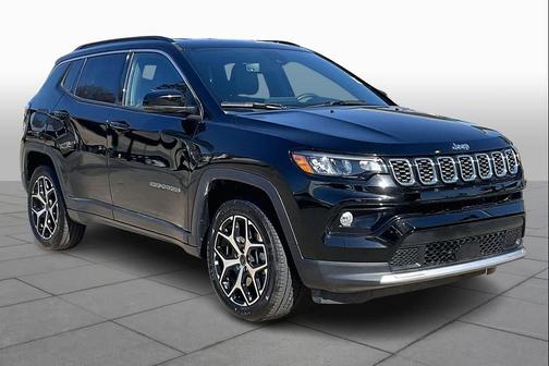 Diamond Black Crystal Pearlcoat 2025 Jeep Compass Limited