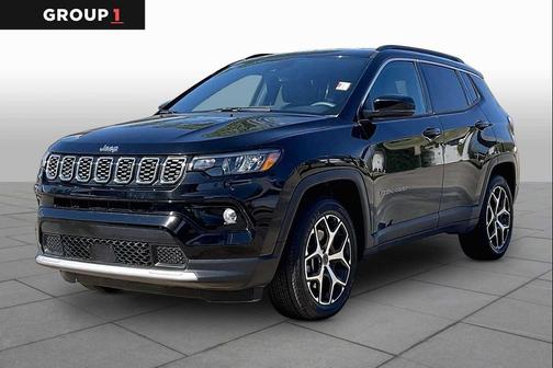 Diamond Black Crystal Pearlcoat 2025 Jeep Compass Limited