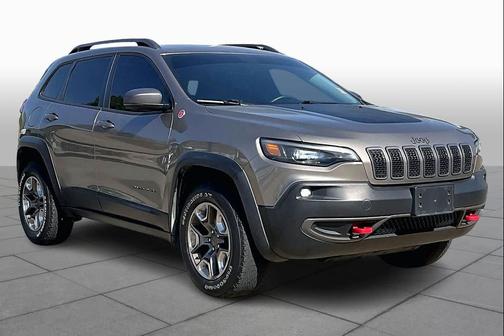 Light Brownstone Pearlcoat 2019 Jeep Cherokee Trailhawk Elite