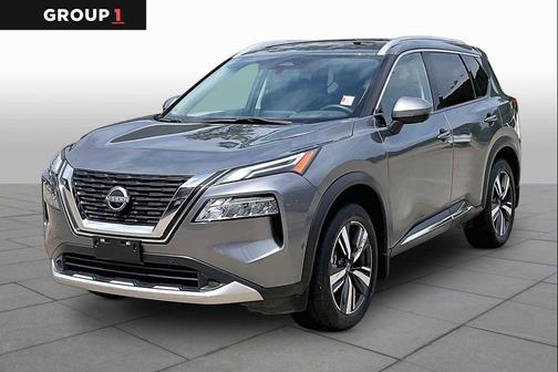 Gun Metallic 2023 Nissan Rogue Platinum