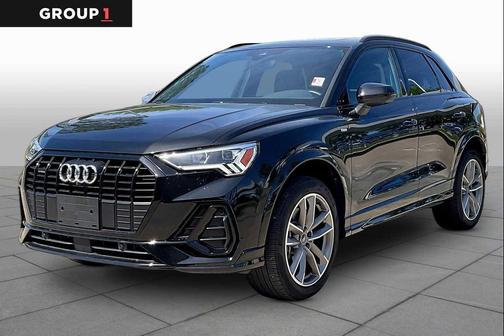 Mythos Black Metallic 2023 Audi Q3 45 S line Premium Plus
