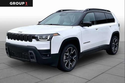 Bright White Clearcoat 2026 Jeep Cherokee Overland