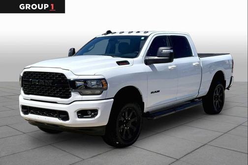Bright White Clearcoat 2024 RAM 2500 Big Horn Crew Cab 4x4 6'4' Box