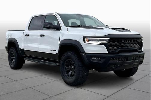 Bright White Clearcoat 2026 RAM 1500 RHO Crew Cab 4x4 5'7' Box