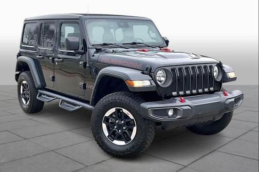 Black Clearcoat 2022 Jeep Wrangler Unlimited Rubicon