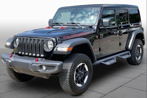 Black Clearcoat 2022 Jeep Wrangler Unlimited Rubicon