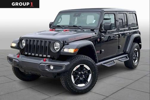 Black Clearcoat 2022 Jeep Wrangler Unlimited Rubicon