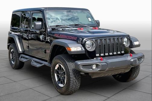 Black Clearcoat 2022 Jeep Wrangler Unlimited Rubicon