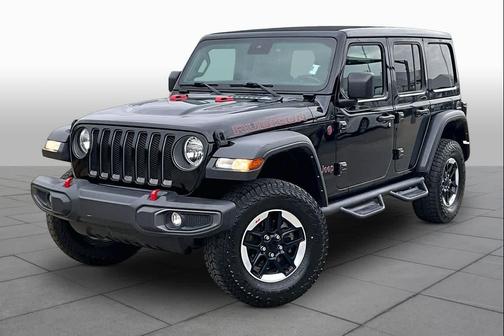 Black Clearcoat 2022 Jeep Wrangler Unlimited Rubicon