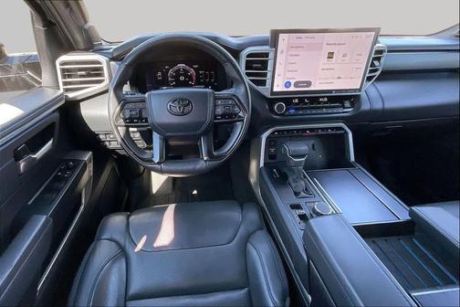 Midnight Black Metallic 2023 Toyota Tundra Platinum