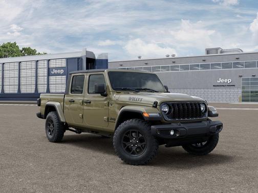 Green 2026 Jeep Gladiator Willys 4x4