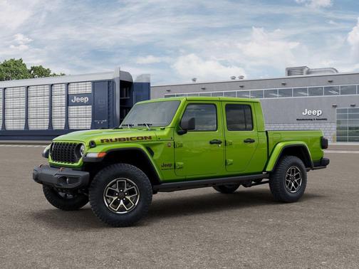 Green 2026 Jeep Gladiator Rubicon
