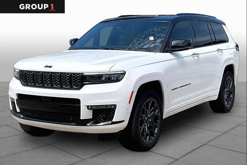 Bright White Clearcoat 2025 Jeep Grand Cherokee L Summit