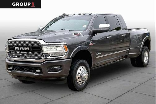 Granite Crystal Metallic Clearcoat 2019 RAM 3500 Limited Mega Cab 4x4 6'4' Box