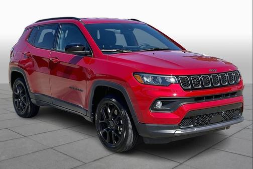 Red Hot Pearlcoat 2026 Jeep Compass Latitude