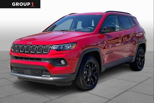 Red Hot Pearlcoat 2026 Jeep Compass Latitude