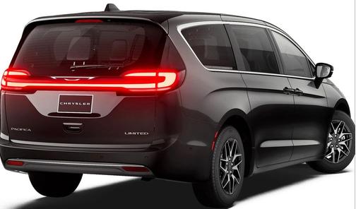 Diamond Black Crystal Pearlcoat 2027 Chrysler Pacifica Limited