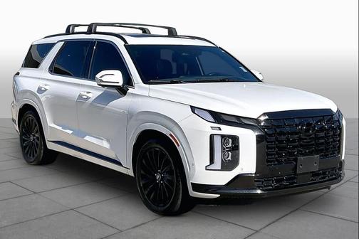Hyper White 2025 Hyundai PALISADE Calligraphy Night Edition