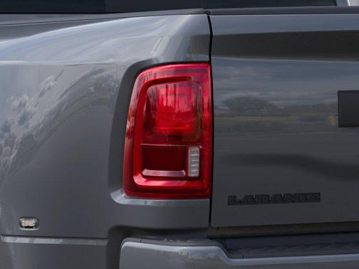 Ceramic Gray Clearcoat 2026 RAM 3500 Laramie Mega Cab 4x4 6'4' Box