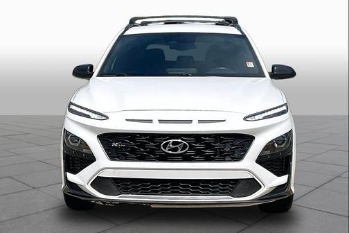 Lunar White 2022 Hyundai KONA N Line
