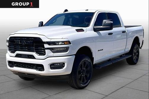 Bright White Clearcoat 2026 RAM 2500 Big Horn Crew Cab 4x4 6'4' Box