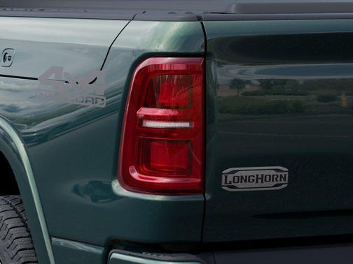 Serrano Green Metallic 2026 RAM 1500 Longhorn