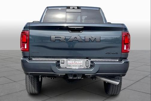 Forged Blue Metallic 2026 RAM 2500 Black Express Crew Cab 4x4 6'4' Box