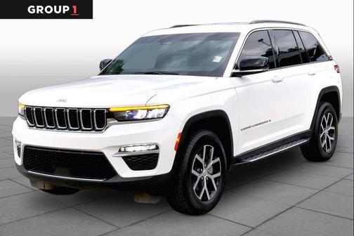 Bright White Clearcoat 2024 Jeep Grand Cherokee Limited