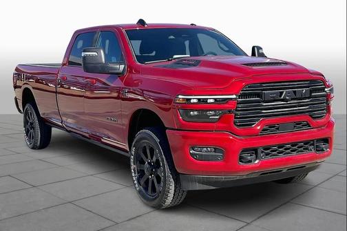 Red 2026 RAM 3500 Laramie Crew Cab 4x4 8' Box