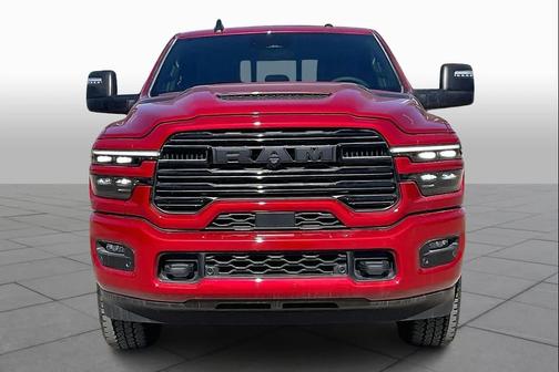 Red 2026 RAM 3500 Laramie Crew Cab 4x4 8' Box