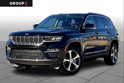 Diamond Black Crystal Pearlcoat 2023 Jeep Grand Cherokee 4xe Base