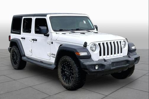 Bright White Clearcoat 2019 Jeep Wrangler Unlimited Sport