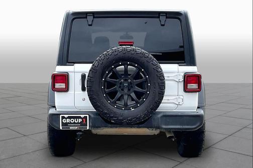 Bright White Clearcoat 2019 Jeep Wrangler Unlimited Sport
